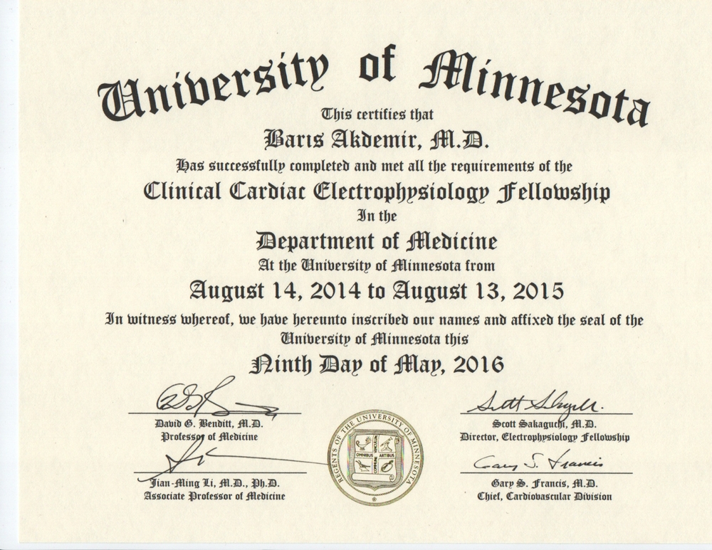Clinical Cardiac Electrophysiology Fellowship